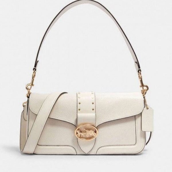 Coach Georgio Shoulder Bag With Box DustBag SlingBelt Bill