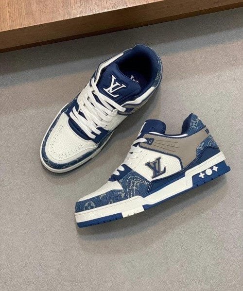 *Louis Vuitton Trainer "Denim-Blue" (1st Time In India & With OG Box Packing)