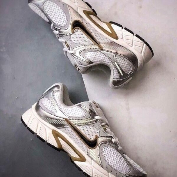 Nik e V5 RNR Parachute Beige Metallic Pewter