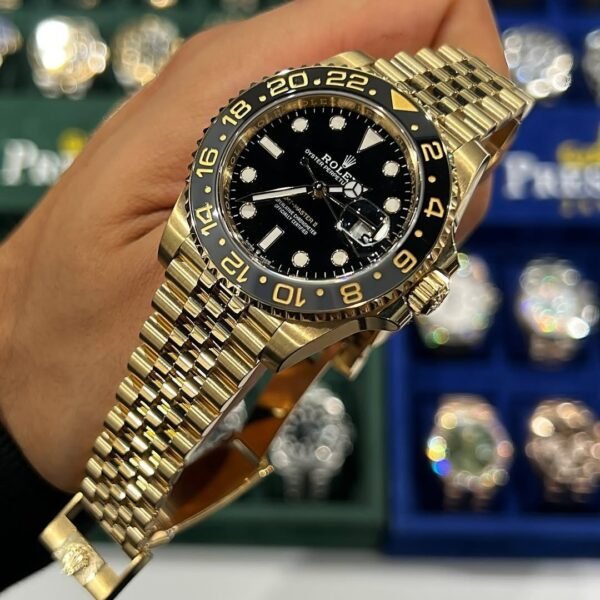 ROLEX GMT MASTER 2 GOLD
