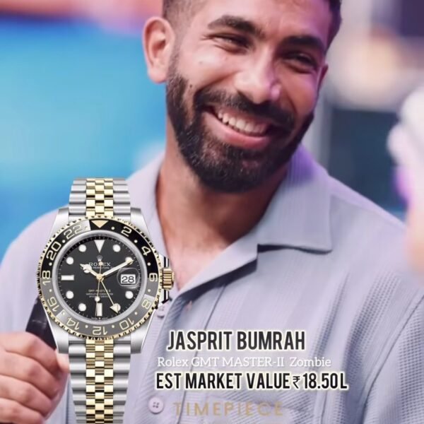 ROLEX GMT MASTER 2 GOLD BLACK