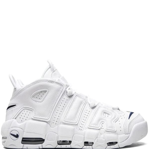 Nike Air more uptempo white on white
