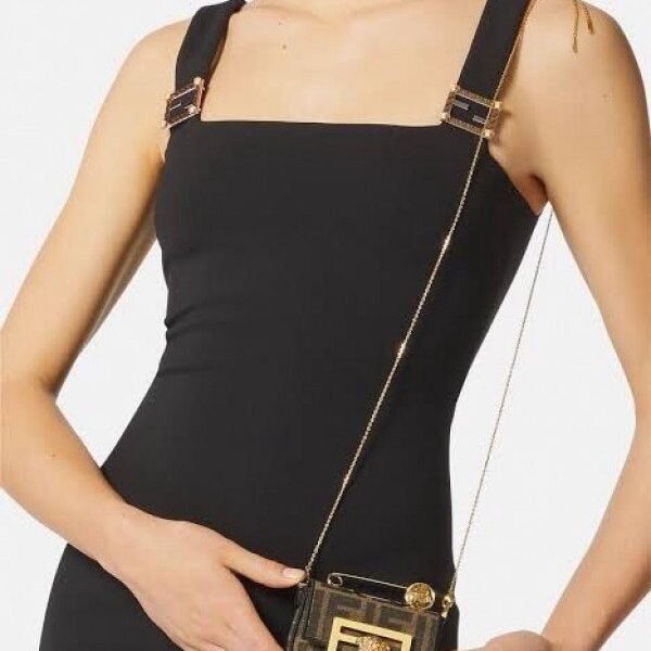 Fendi Fendace Nano Baguette Limited Edition Bag With OG Box & Dust Bag (Brown-640)(BSB)