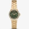 Michael Kors Gold Green