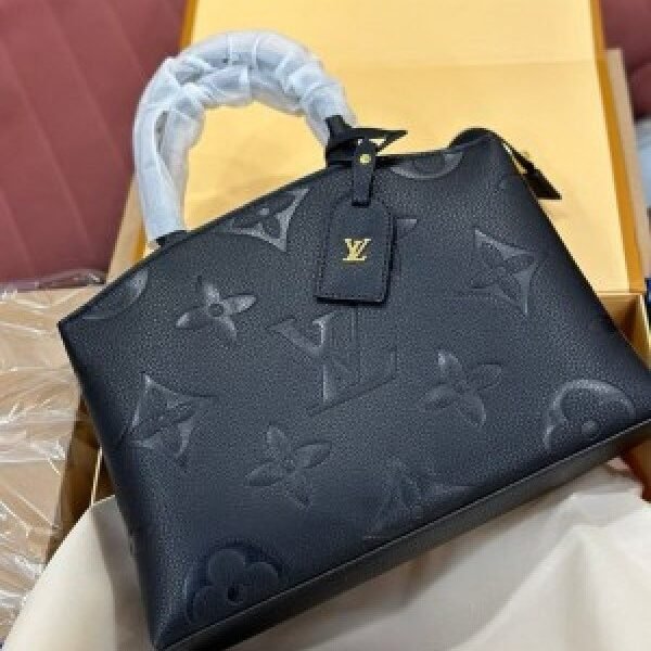 Louis Vuitton Palais Petit Bicolor Monogram Empreinte Leather Black With_Dust Bag 45811