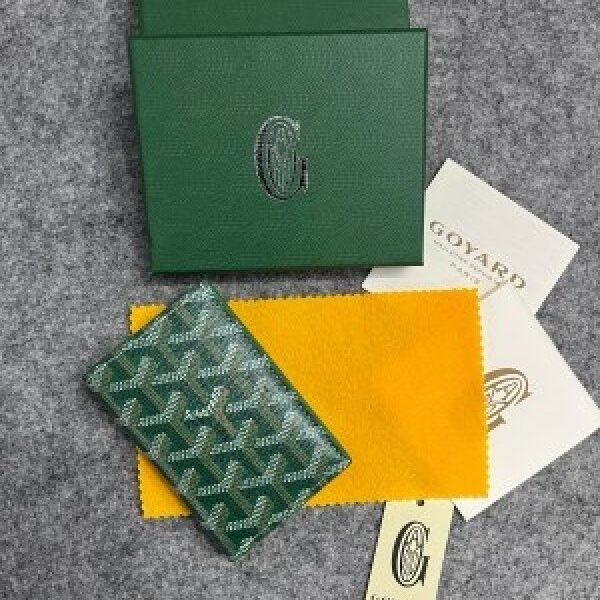 Goyard Saint Pierre Wallet Green With OG Box High Quality(LB)