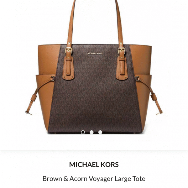 Michael Kors Womens Voyager EastWest Tote 358(BR)