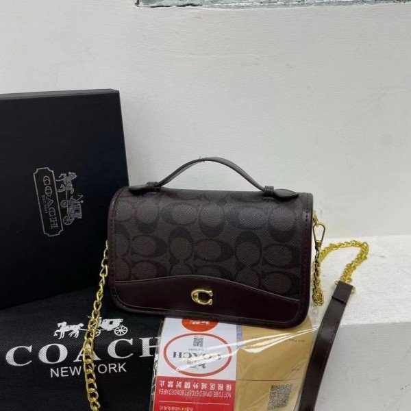Coach Bea Crossbody medium bag with OG box 332(BR)