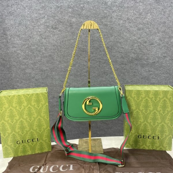 GuccI Blondie hand bag With folding box 282(BR)