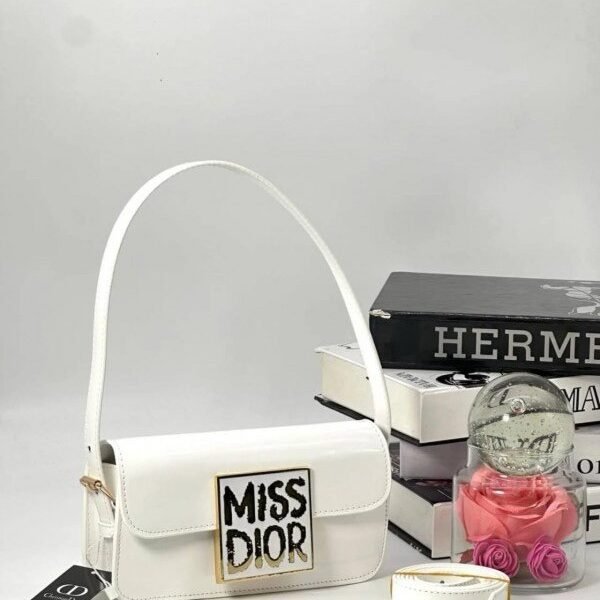 Dior miss dior flap shoulder bag with og box(BH)